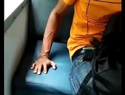 Mastubration in train kerala