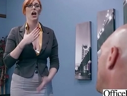 Hard Sex Tape In Office With Big Round Tits Despondent Girl (Lauren Phillips) video-16